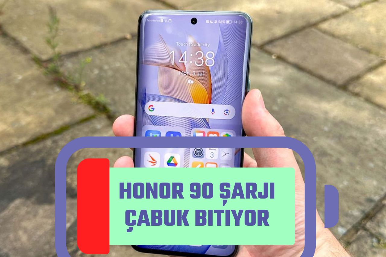 Honor 90 Şarjı Çabuk Bitiyor