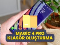 Honor Magic 4 Pro Klasör Oluşturma