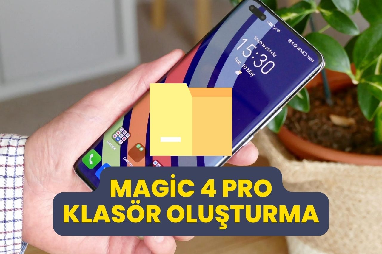 Honor Magic 4 Pro Klasör Oluşturma